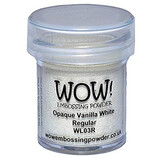 WOW! Opaque Vanilla White Regular Embossing Powder (WL03R)