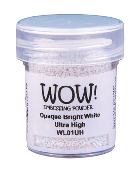 WOW! Opaque Bright White Ultra High Embossing Powder (WL01UH)