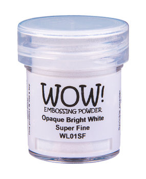 WOW! Opaque Bright White Super Fine Embossing Powder (WL01SF)