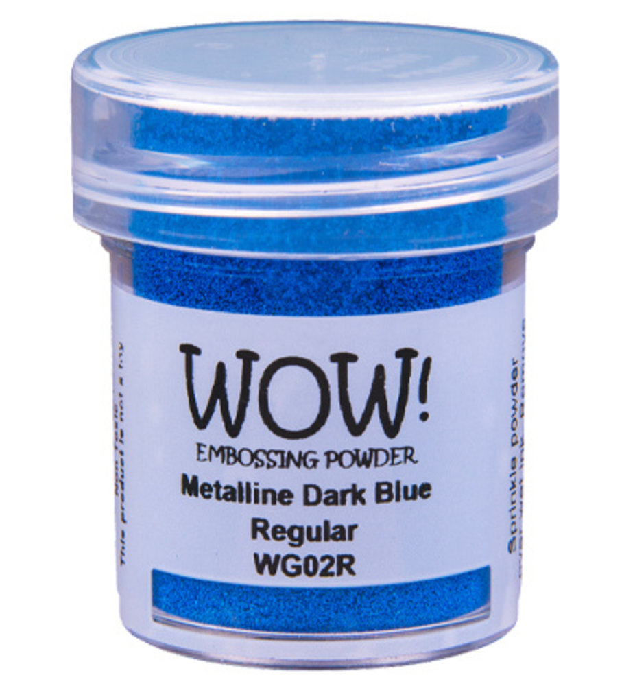 WOW! Metalline Dark Blue Embossing Powder (WG02R) WOW! Metalline Dark Blue Embossing Powder (WG02R)