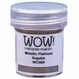 WOW! Metallic Platinum Embossing Powder (WC06R)