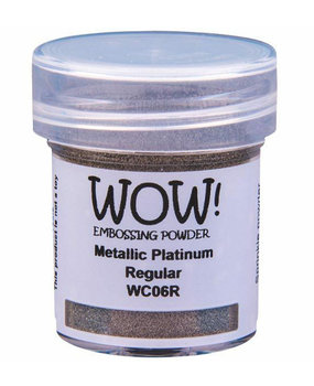 WOW! Metallic Platinum Embossing Powder (WC06R)