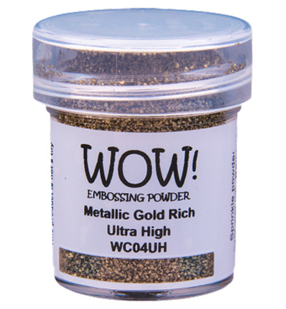 WOW! Metallic Gold Rich Ultra High Embossing Powder (WC04UH)