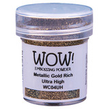 WOW! Metallic Gold Rich Ultra High Embossing Powder (WC04UH)