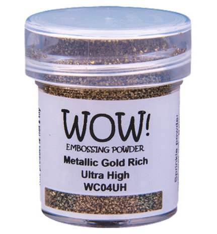 WOW! Metallic Gold Rich Ultra High Embossing Powder (WC04UH)