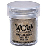 WOW! Metallic Gold Rich Super Fine Embossing Powder (WC04SF)