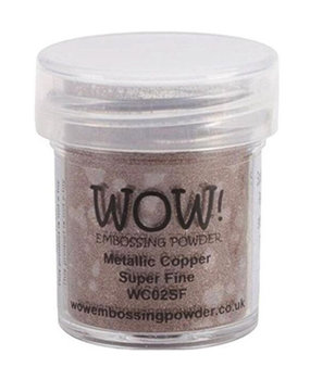 WOW! Metallic Copper Super Fine Embossing Powder (WC02SF)