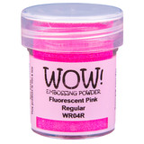 WOW! Fluorescent Pink Embossing Powder (WR04R)
