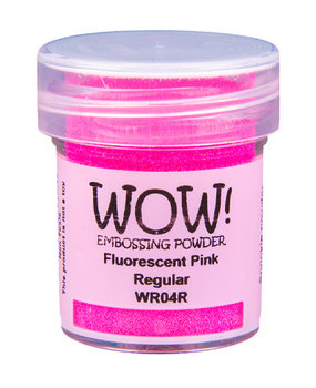 WOW! Fluorescent Pink Embossing Powder (WR04R)