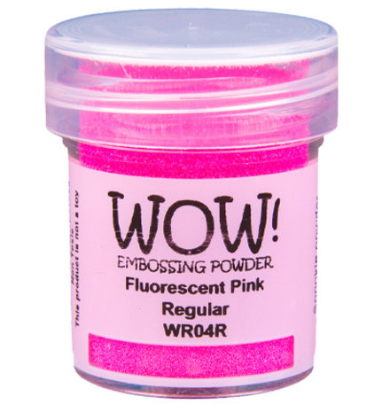 WOW! Fluorescent Pink Embossing Powder (WR04R) WOW! Fluorescent Pink Embossing Powder (WR04R)