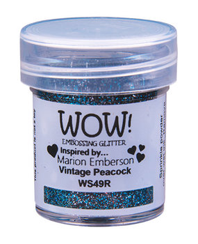 WOW! Vintage Peacock Gliter Embossing Powder (WS49R)