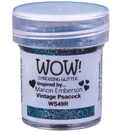 WOW! Vintage Peacock Gliter Embossing Powder (WS49R) WOW! Vintage Peacock Gliter Embossing Powder (WS49R)
