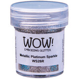 WOW! Metallic Platinum Sparkle Gliter Embossing Powder (WS26R)