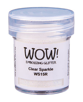 WOW! Clear Sparkle Gliter Embossing Powder (WS15R) WOW! Clear Sparkle Gliter Embossing Powder (WS15R)