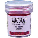 WOW! Red Glitz Gliter Embossing Powder (WS13R)