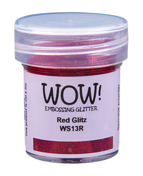 WOW! Red Glitz Gliter Embossing Powder (WS13R)