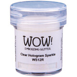 WOW! Clear Hologram Sparkle Gliter Embossing Powder (WS12R)