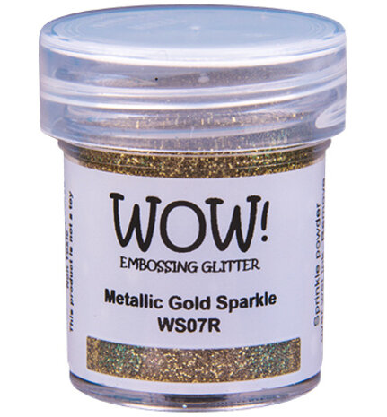 WOW! Metallic Gold Sparkle Gliter Embossing Powder (WS07R) WOW! Metallic Gold Sparkle Gliter Embossing Powder (WS07R)