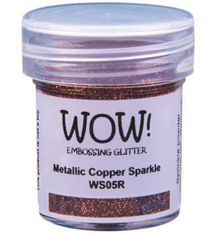 WOW! Metallic Copper Sparkle Gliter Embossing Powder (WS05R)