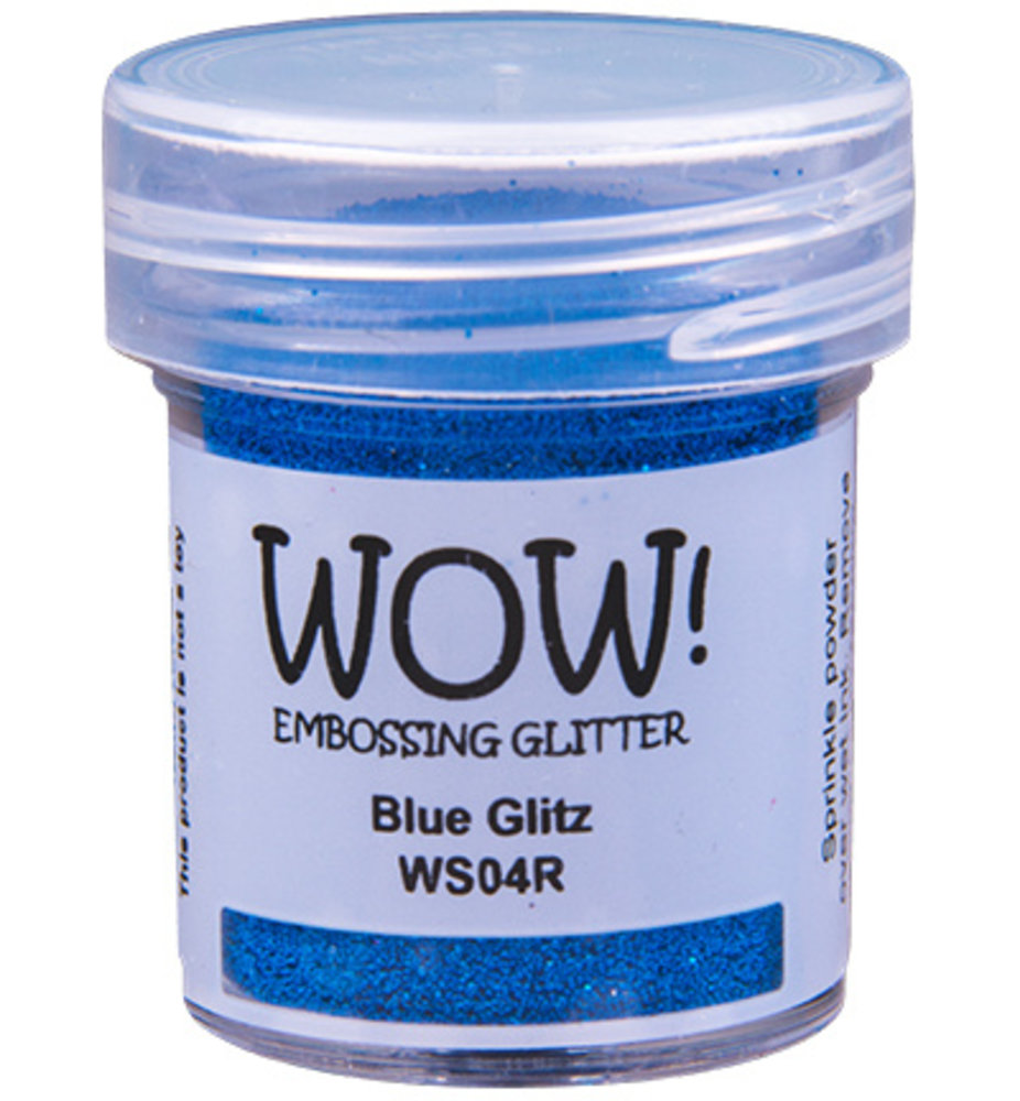 WOW! Blue Glitz Gliter Embossing Powder (WS04R) WOW! Blue Glitz Gliter Embossing Powder (WS04R)