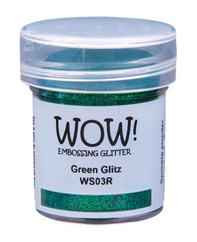 WOW! Green Glitz Gliter Embossing Powder (WS03R)