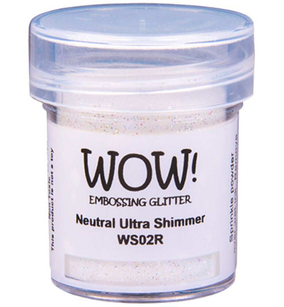 WOW! Neutral Ultra Shimmer Gliter Embossing Powder (WS02R)