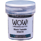 WOW! Black Twinkle Gliter Embossing Powder (WS01R)