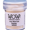 WOW! Clear Matt Dull Regular Embossing Powder (WA02R) WOW! Clear Matt Dull Regular Embossing Powder (WA02R)