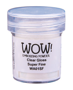 WOW! Clear Gloss Super Fine Embossing Powder (WA01SF)