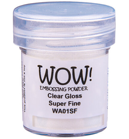 WOW! Clear Gloss Super Fine Embossing Powder (WA01SF)