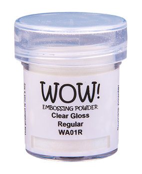 WOW! Clear Gloss Regular Embossing Powder (WA01R) WOW! Clear Gloss Regular Embossing Powder (WA01R)