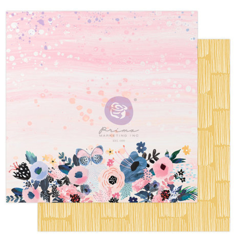 Prima Marketing Inc Spring Abstract 6x6 Inch Paper Pad (661540) Prima Marketing Inc Spring Abstract 6x6 Inch Paper Pad (661540)