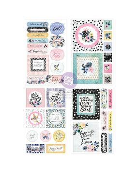Prima Marketing Inc Spring Abstract Cut Out & Sticker Sheets (661588)* Prima Marketing Inc Spring Abstract Cut Out & Sticker Sheets (661588)*