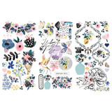 Prima Marketing Inc Spring Abstract Rub-On Transfer Sheets (661595)*