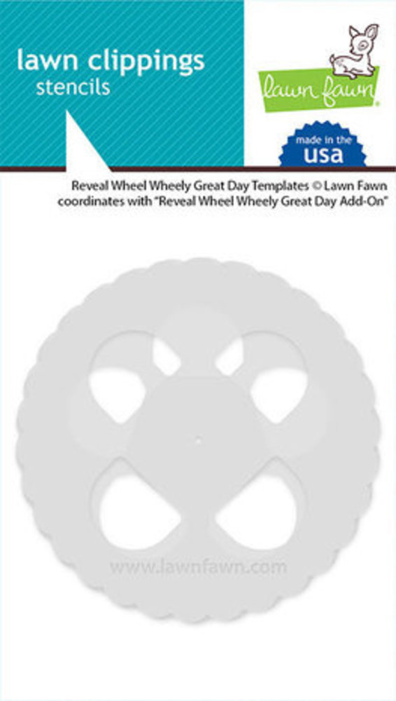 Lawn Fawn Reveal Wheel Templates: Wheely Great Day (LF3074)