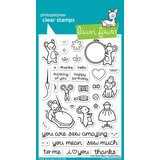 Lawn Fawn Sew Very Mice Clear Stamps (LF3061)