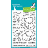 Lawn Fawn Elephant Parade Clear Stamps (LF3065)