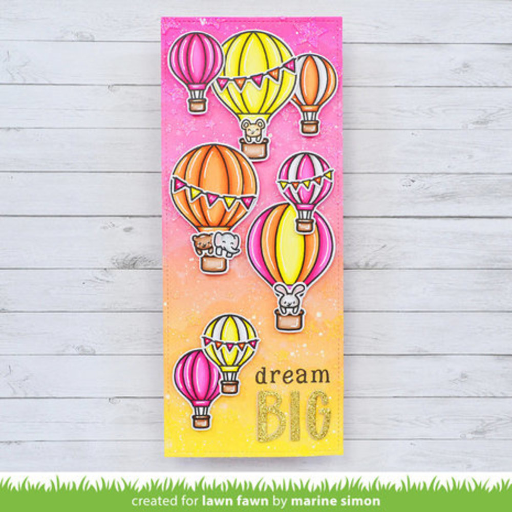 Lawn Fawn Fly High Clear Stamps (LF3069)