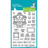 Lawn Fawn Wheely Great Day Clear Stamps (LF3071)