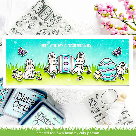 Lawn Fawn Eggstraordinary Easter Clear Stamps (LF3077)