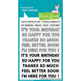 Lawn Fawn Offset Sayings: Everyday Clear Stamps (LF3081)