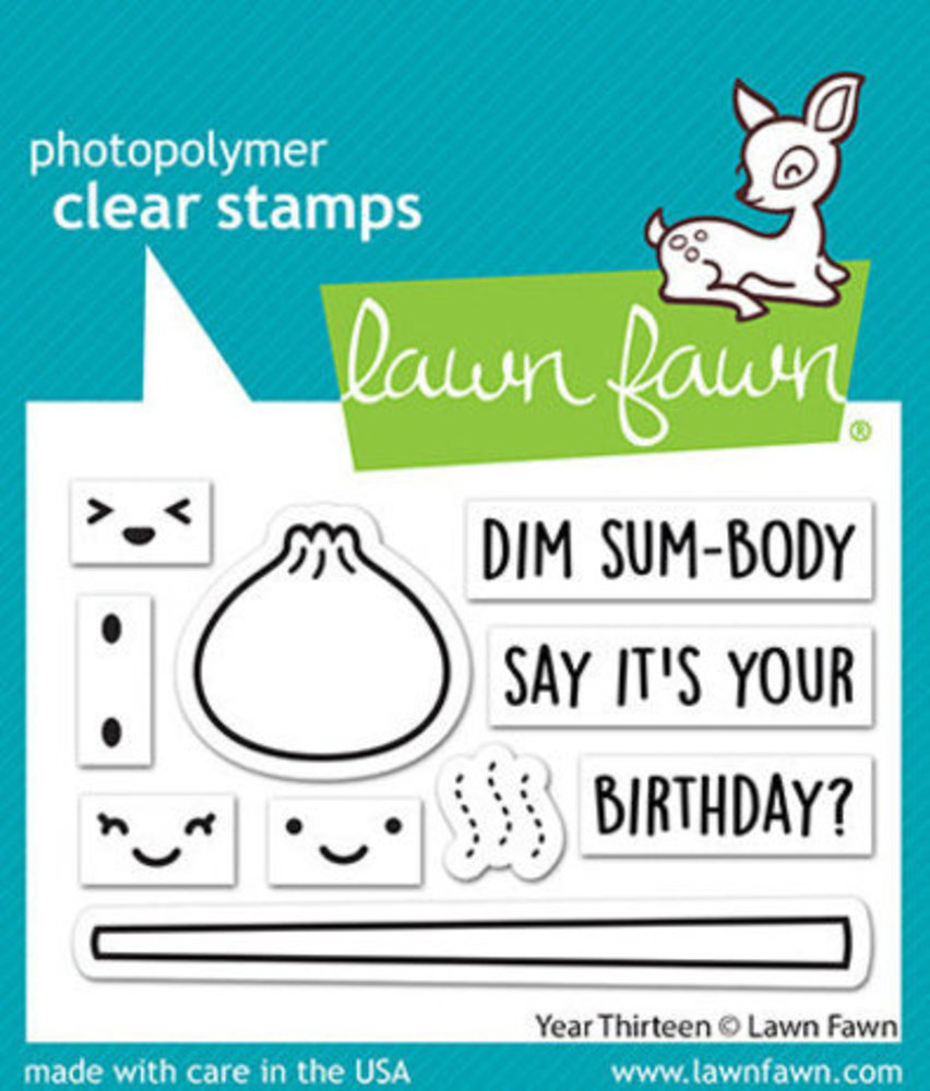 Lawn Fawn Year Thirteen Clear Stamps (LF3084)