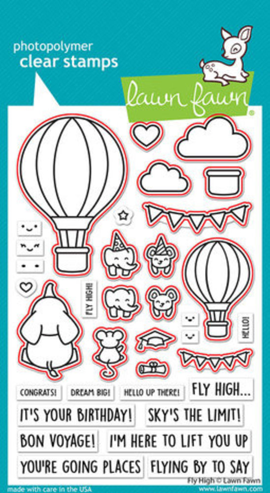 Lawn Fawn Fly High Dies (LF3070)