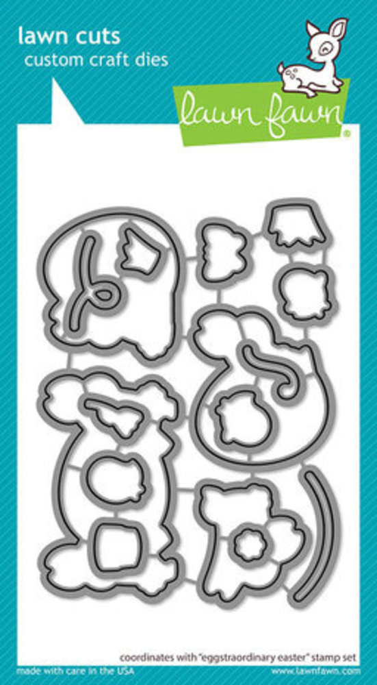 Lawn Fawn Eggstraordinary Easter Dies (LF3078)