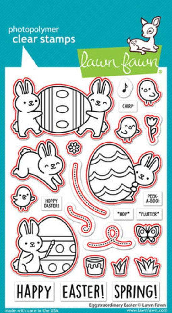 Lawn Fawn Eggstraordinary Easter Dies (LF3078)