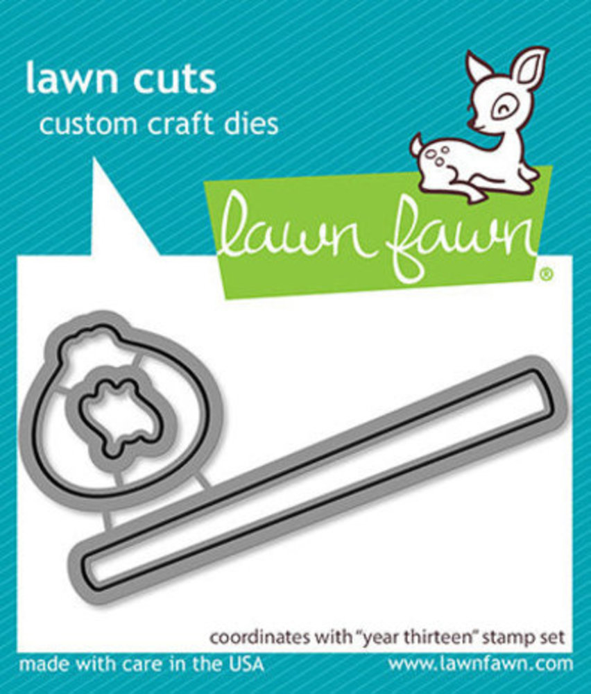 Lawn Fawn Year Thirteen Dies (LF3085)