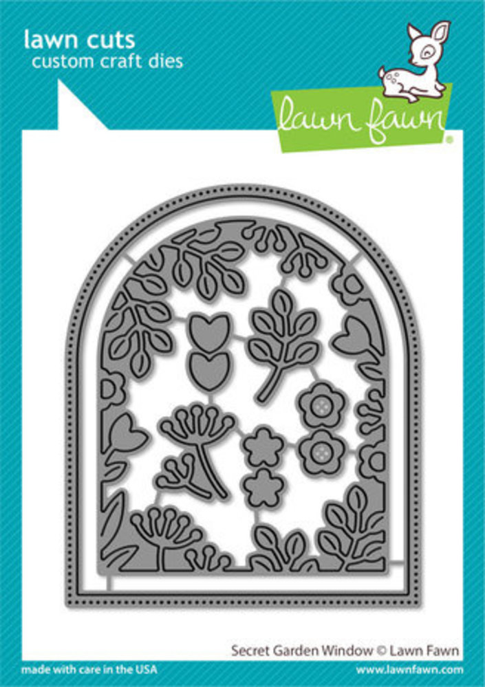 Lawn Fawn Secret Garden Window Dies (LF3095) Lawn Fawn Secret Garden Window Dies (LF3095)