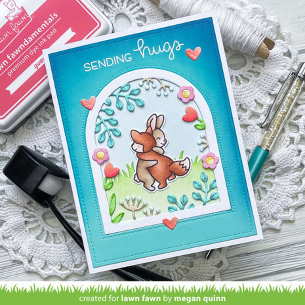 Lawn Fawn Secret Garden Window Dies (LF3095) Lawn Fawn Secret Garden Window Dies (LF3095)