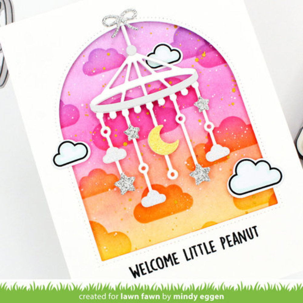 Lawn Fawn Moon and Stars Mobile Dies (LF3098) Lawn Fawn Moon and Stars Mobile Dies (LF3098)