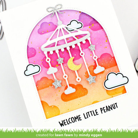 Lawn Fawn Moon and Stars Mobile Dies (LF3098) Lawn Fawn Moon and Stars Mobile Dies (LF3098)